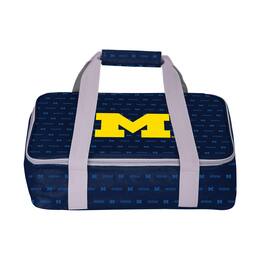 Logo Brands - Michigan Wolverines Casserole Caddy Bag - Navy
