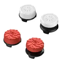 NEXT - Precision Thumbstick 4-Pack For Switch 2 and Switch Pro Controllers - Red/White - Front_Zoom