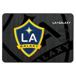 Keyscaper - LA Galaxy Mono Tilt Logo Wireless Charger & Mouse Pad - Multicolor