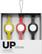 Front. Jawbone - Slim Straps for Jawbone UP MOVE Activity Trackers (3-Count) - Onyx/Yellow/Ruby.