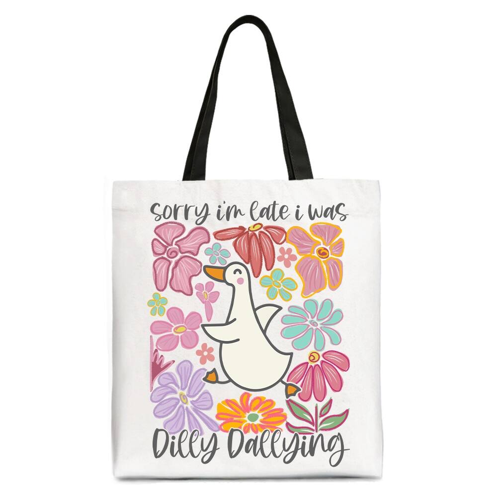 Sorry I'm late I was Dilly Dallying