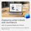 Overcome writer's block with confidence using AI-powered features in Word. Microsoft 365 Personal or Family subscription required; usage limits apply to AI features.