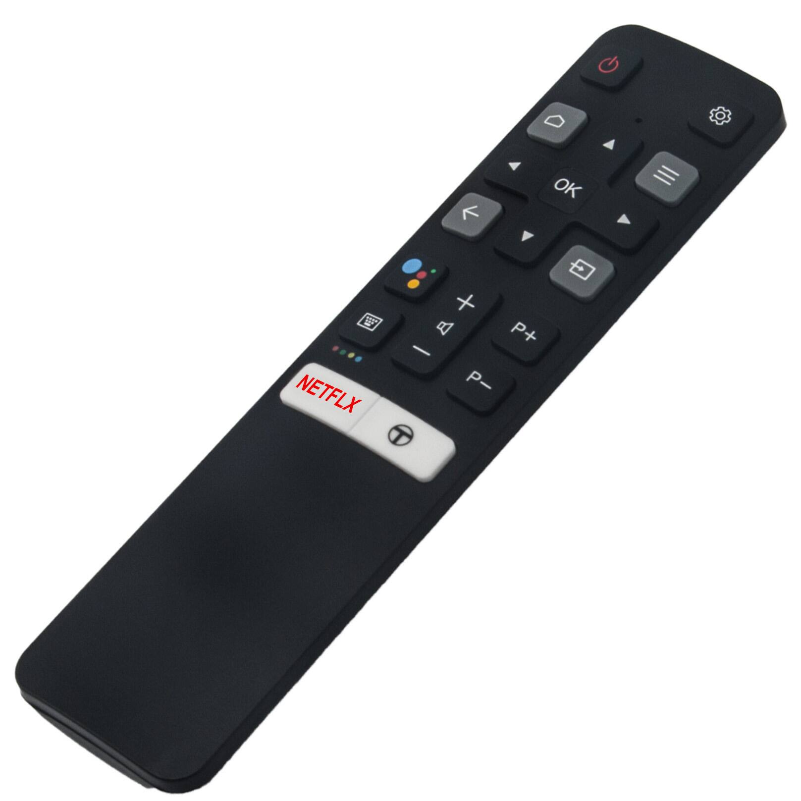 Left. VINABTY - New XRC802V-FUR6 Replaced Voice Remote Control Fits for TCL TV 32S65A 40S6500 40S6500FS 50P8M - Black.