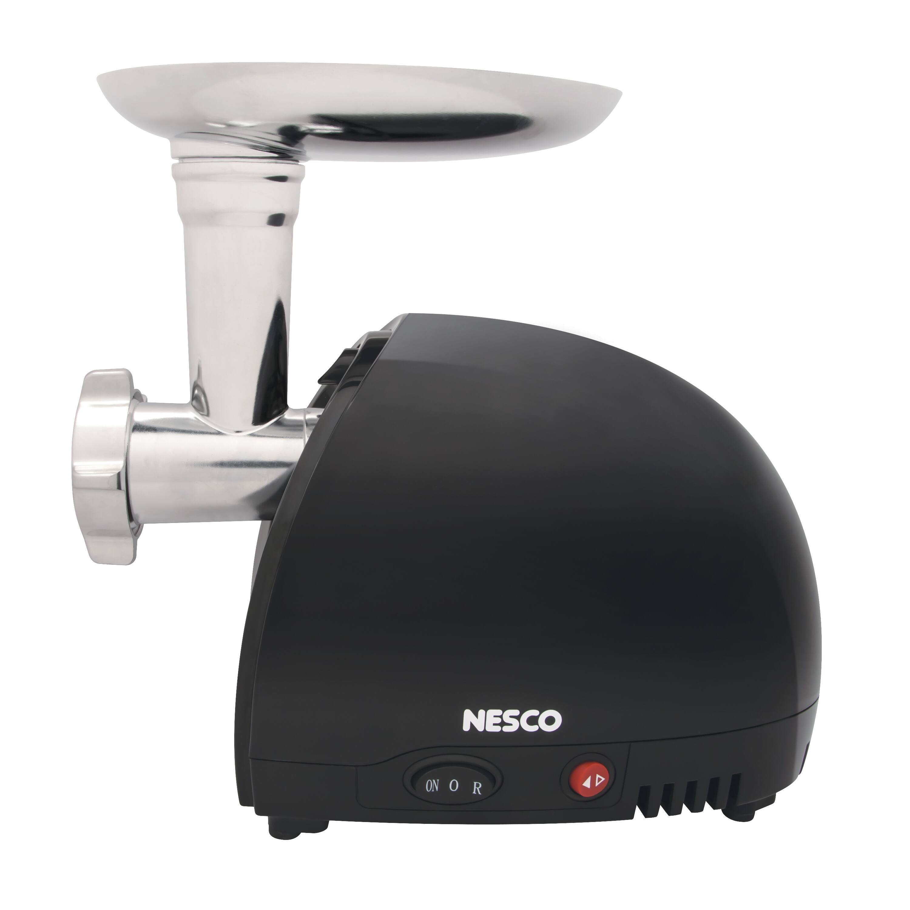 Angle. Nesco - 500 Watt Food Grinder - Black.