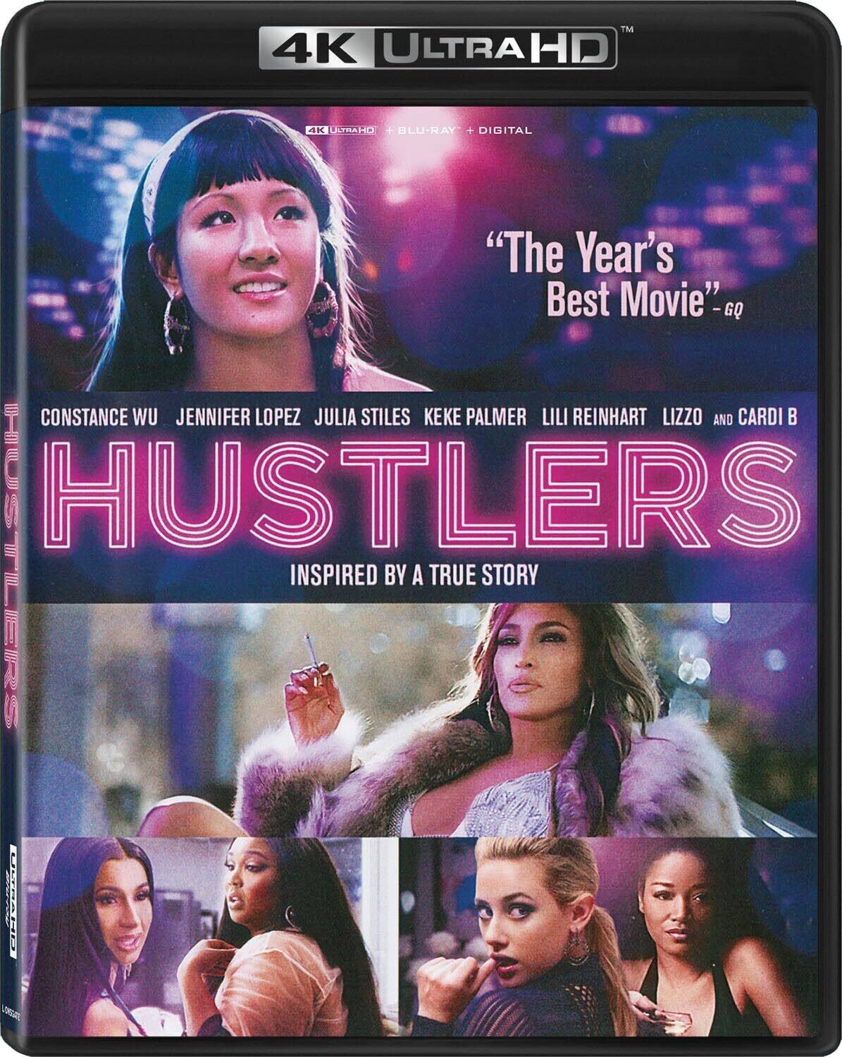 Front. Hustlers   - 4K Blu-Ray.