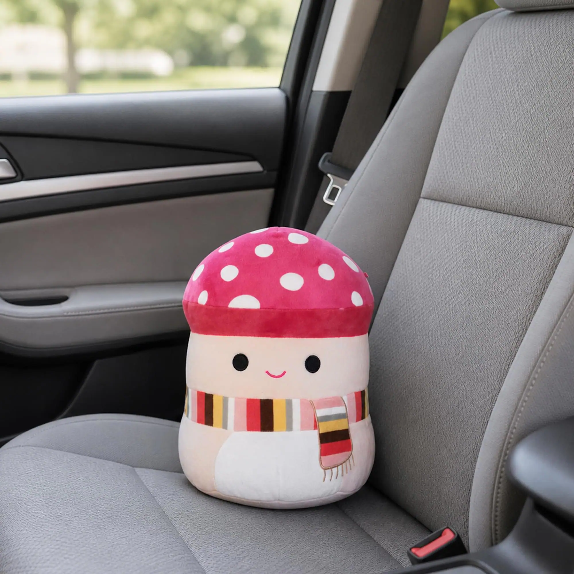 Alt View 5. Kellytoy - Squishmallow 10-Inch Malcom The Mushroom Plush - Beige.