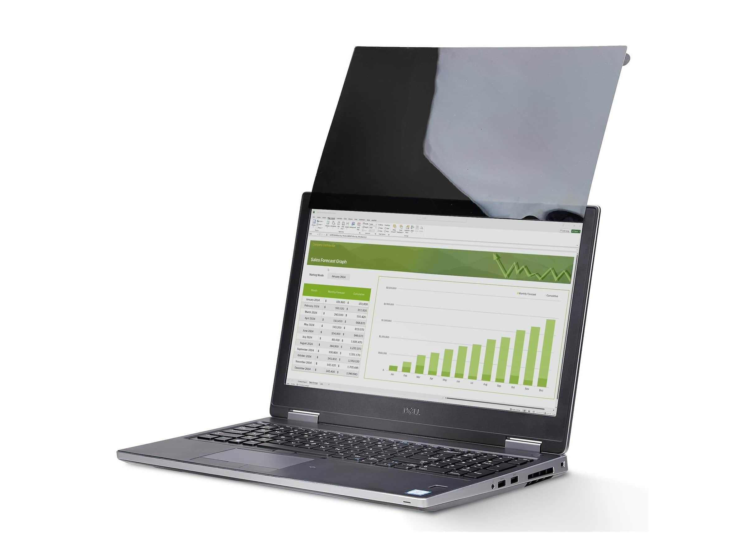 Startech - 16in 16:10 Touch Privacy Screen - Black