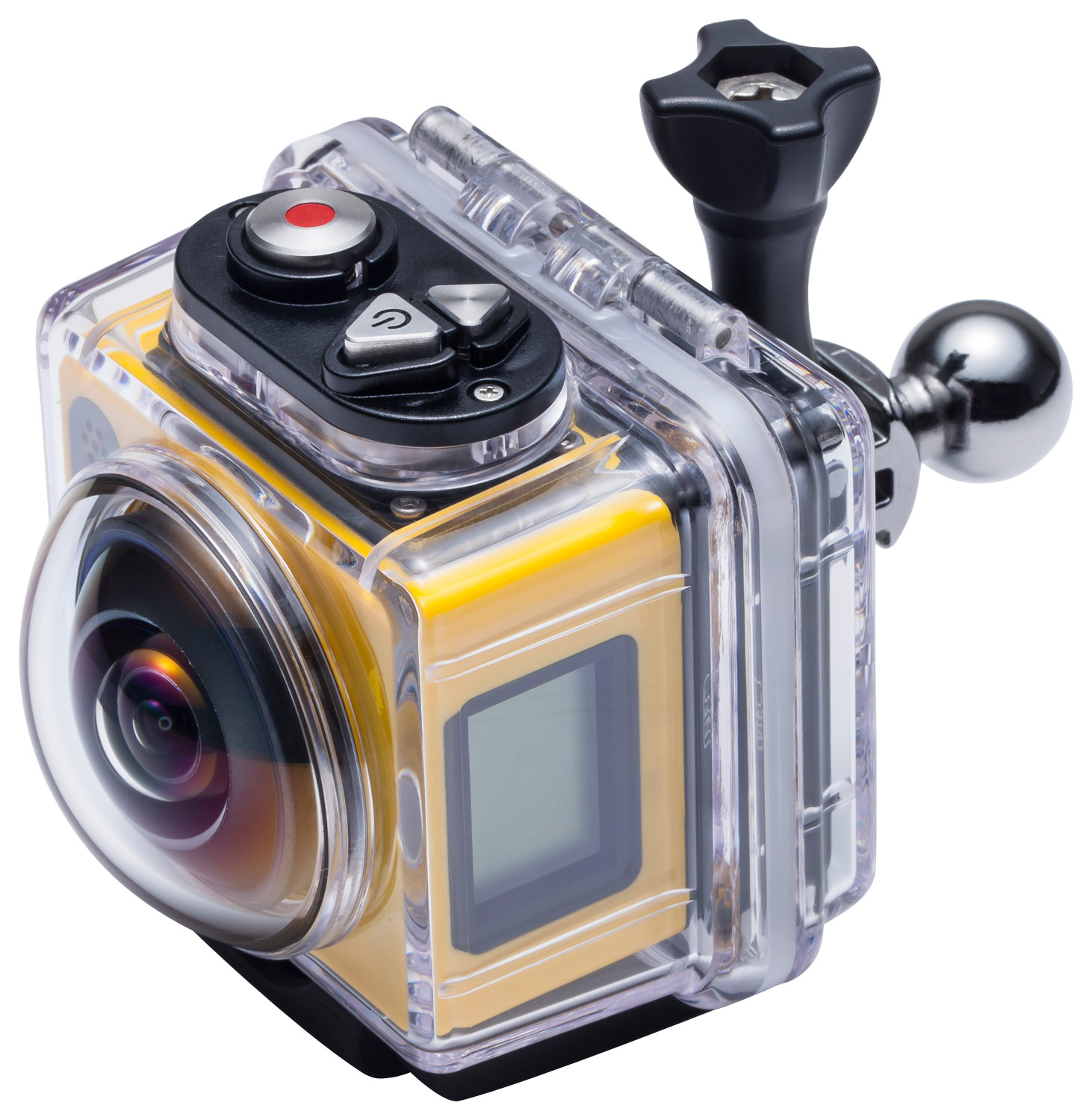Kodak PIXPRO SP360 Action Cam with Explorer Accessory Pack, 1080p