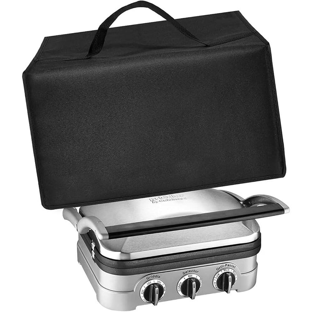 Schertz - Heavy-Duty Heat-Resistant Nylon Dust Cover for Panini & Sandwich Makers – Fits Cuisinart GR-4NP1 & GR-5BP1 Electric Grid