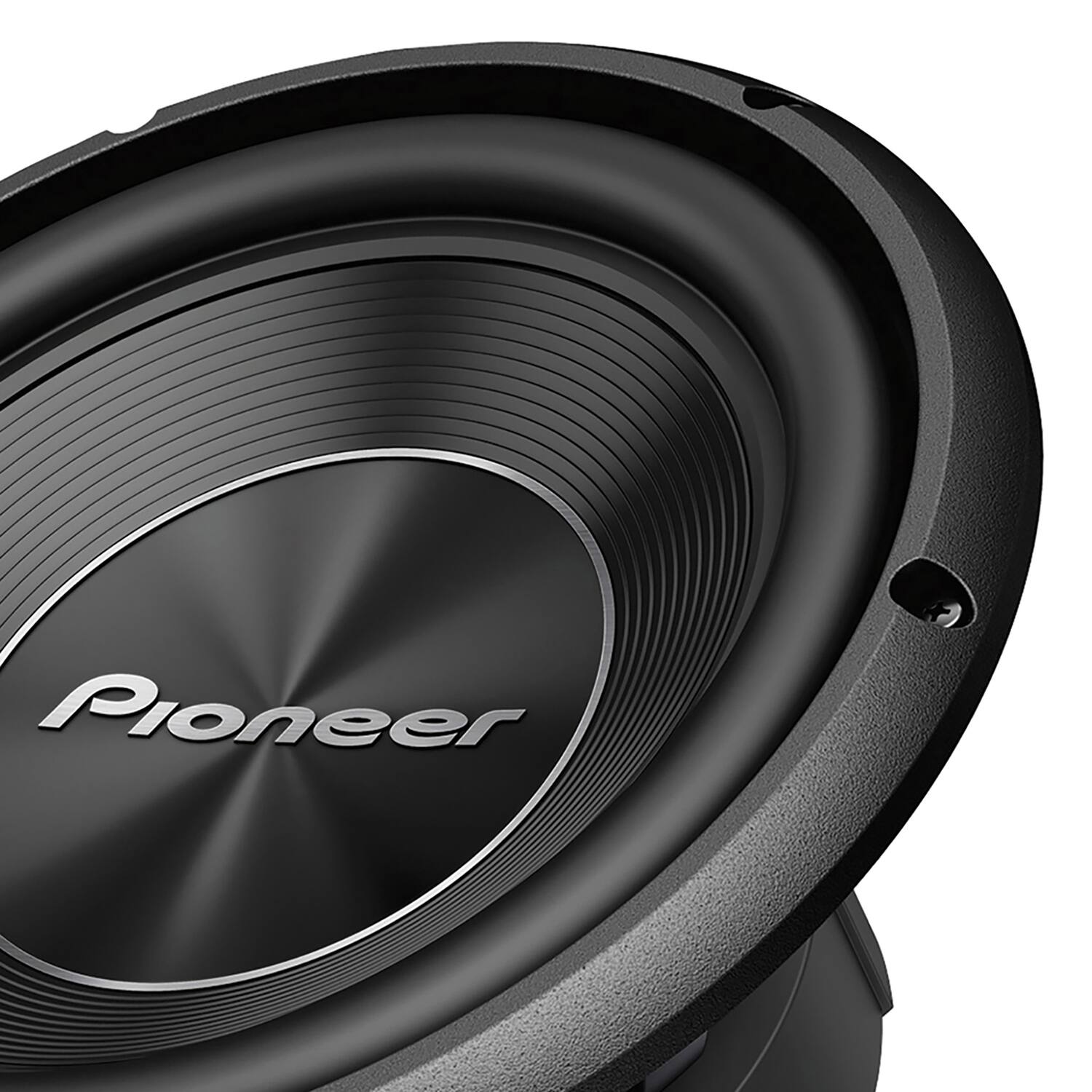 Left. Pioneer - A-Series TS-A250D4 10" 1300W Max 4-Ohm Dual Voice Coil Subwoofer - Black.