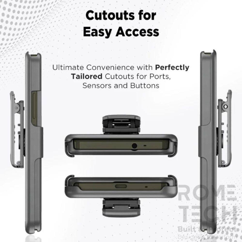 Cutouts for Easy Access

Ultimate Convenience with Perfectly Tailored Cutouts for Ports, Sensors and Buttons

ROME TECH

Built to Perform