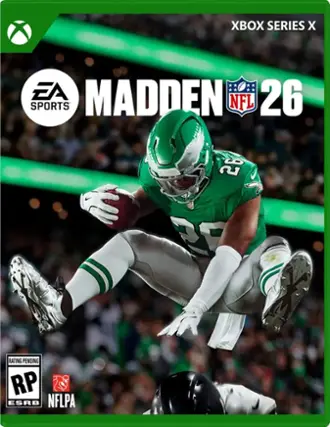 Xbox Series X EA Madden NFL 26 Sports NFL 5e 5 Rating Pending RP ESRB NFLPA - [E (Everyone)]