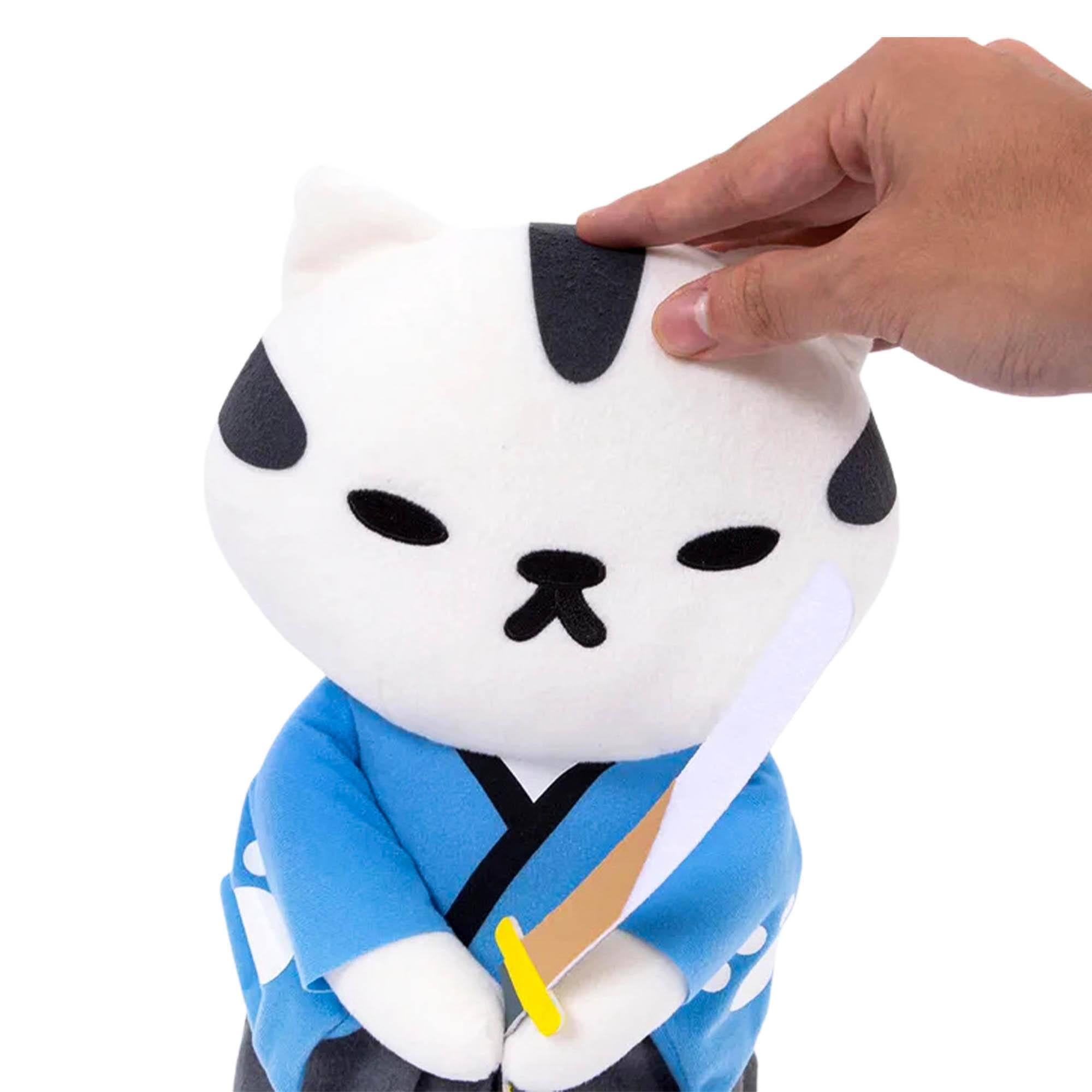 Alt View 10. Little Buddy - Neko Atsume: Kitty Collector 12" Plush: Mr. Meowgi - Blue.