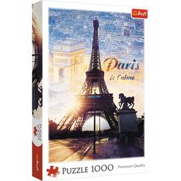 Trefl - Red 1000 Piece Puzzle - Paris at dawn / Getty Images