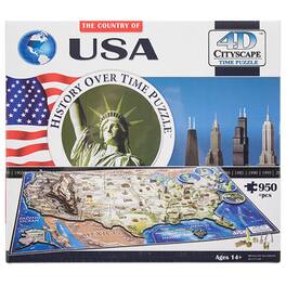Talicor - 4D CITYSCAPE INC. 4d Usa Puzzle Building Set for Kids