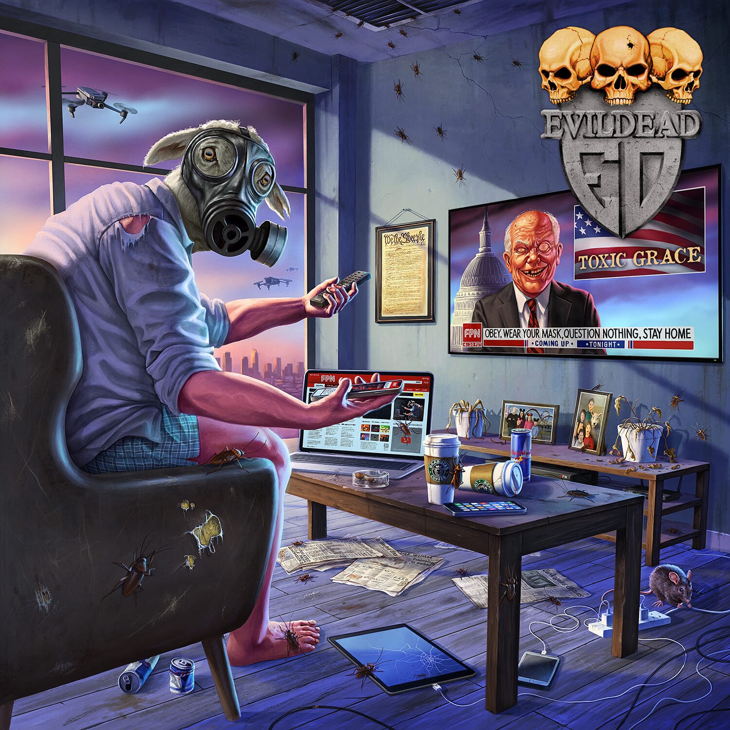 Evildead - Toxic Grace  - COMPACT DISCS