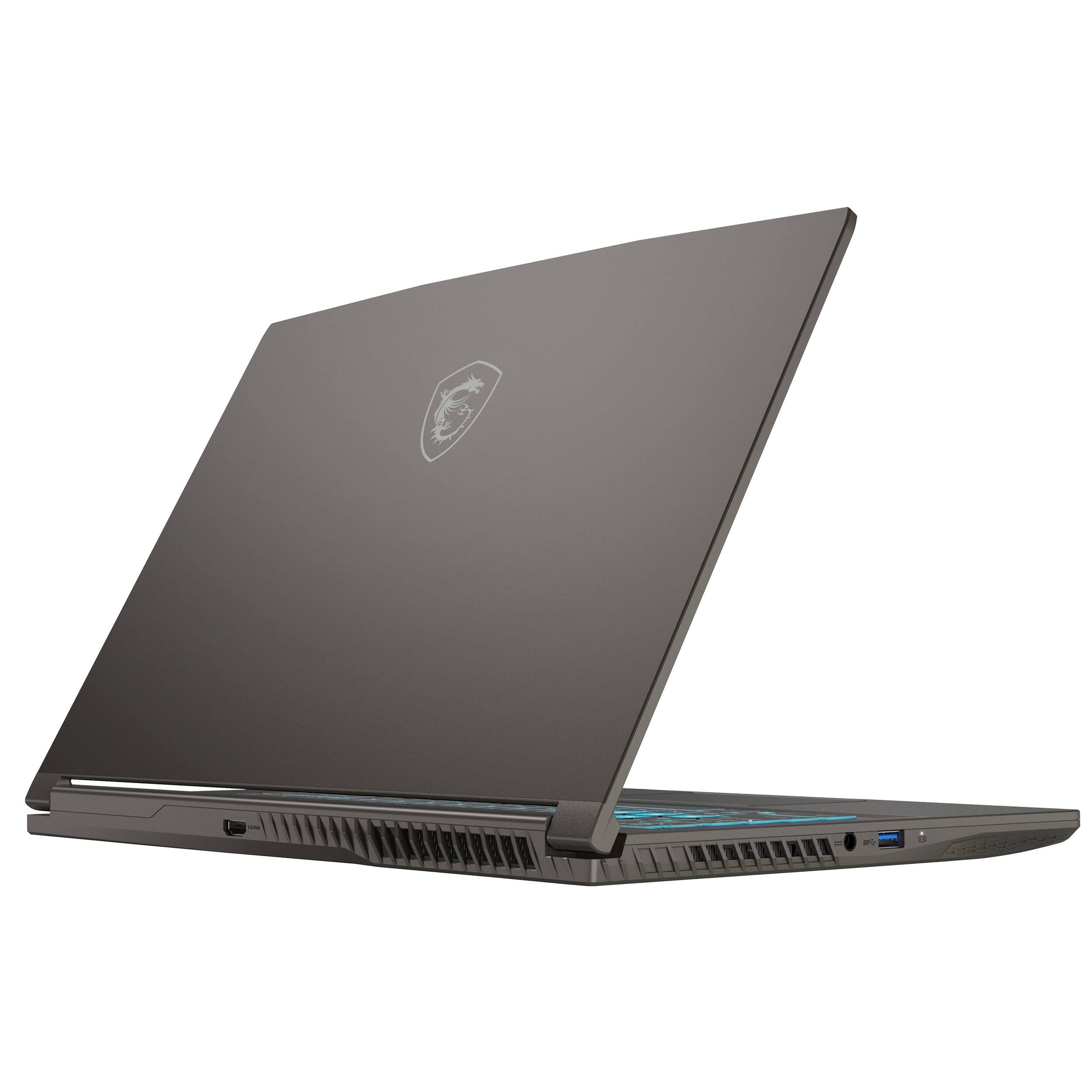 Alt View 9. MSI - THIN A15 15.6" 144Hz FHD Gaming Laptop - AMD R5-7535HS - GeForce RTX 4050 - 8GB Memory - 512GBSSD - Win 11 pro - Black.