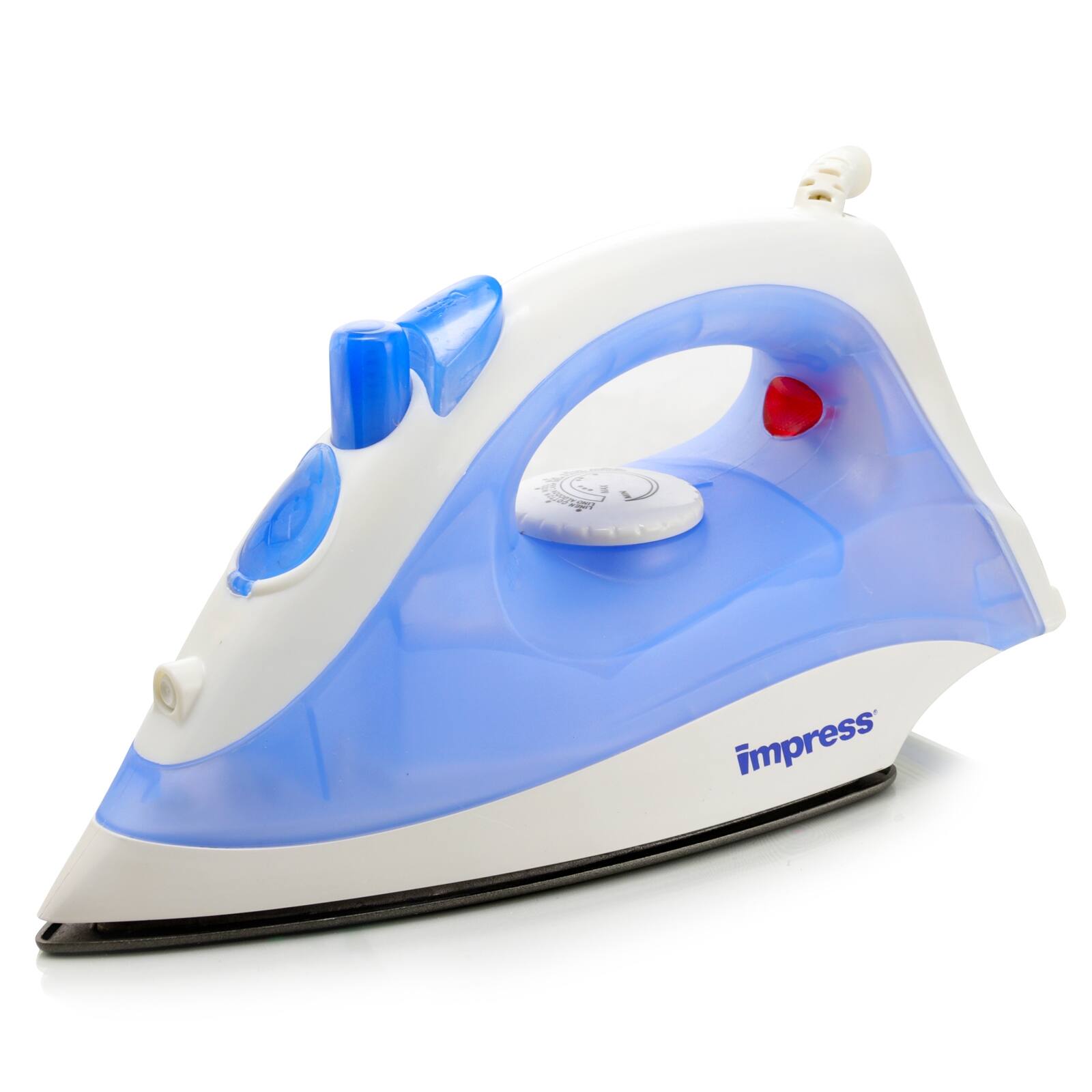 Alt View 5. Impress - Impress Compact & Lightweight Steam & Dry Iron - Blue.