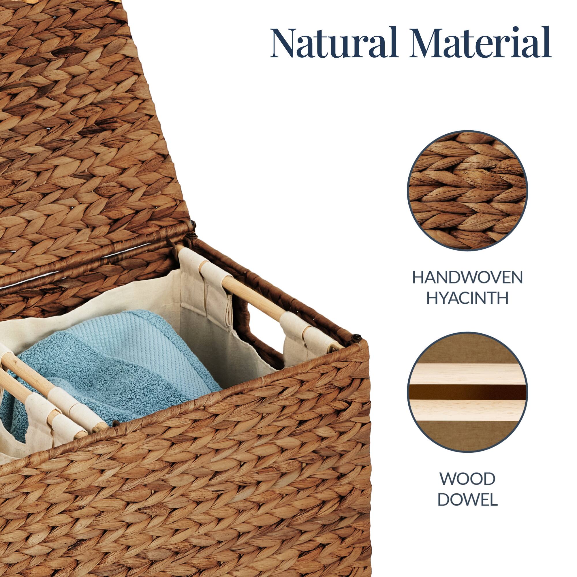 Natural Material

HANDWOVEN HYACINTH

WOOD DOWEL