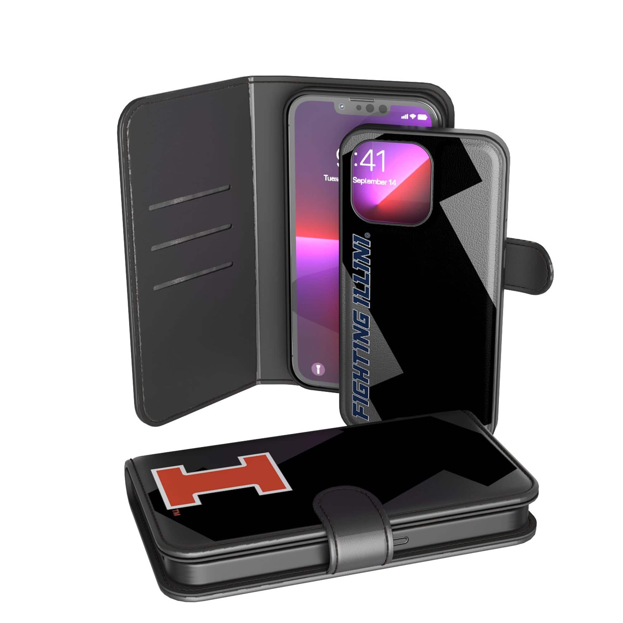 Keyscaper - NCAA - Illinois Fighting Illini iPhone Wallet Case - 12 mini/13 mini - Multicolor price history on PriceWatchPro
