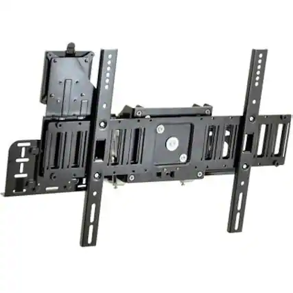 Front. Ergotron - SIM90 60-600-009 32 Inches Signage Integration Mount - Black - Black.