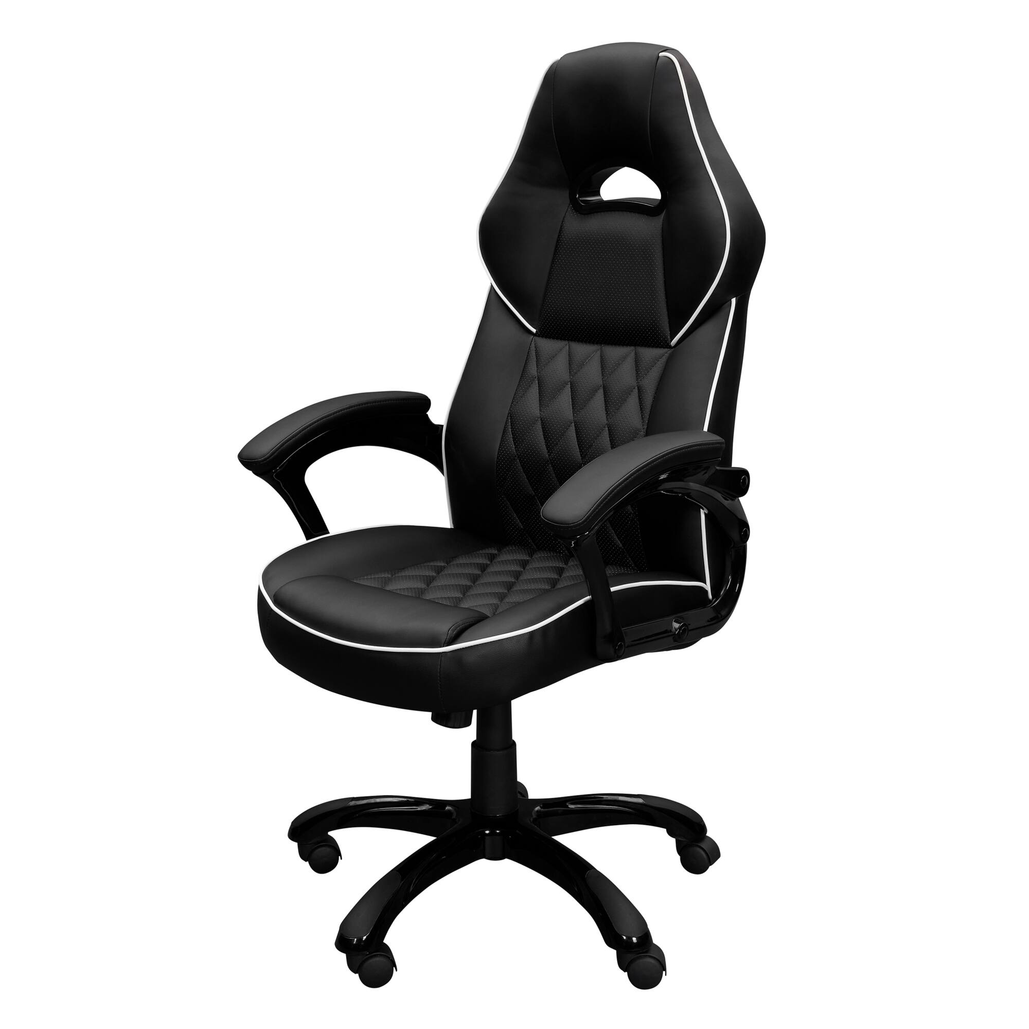 Alt View 1. GOODSILO - High Back Executive Sport Race Office Chair with Ergonomic Design and Adjustable Features - Black.
