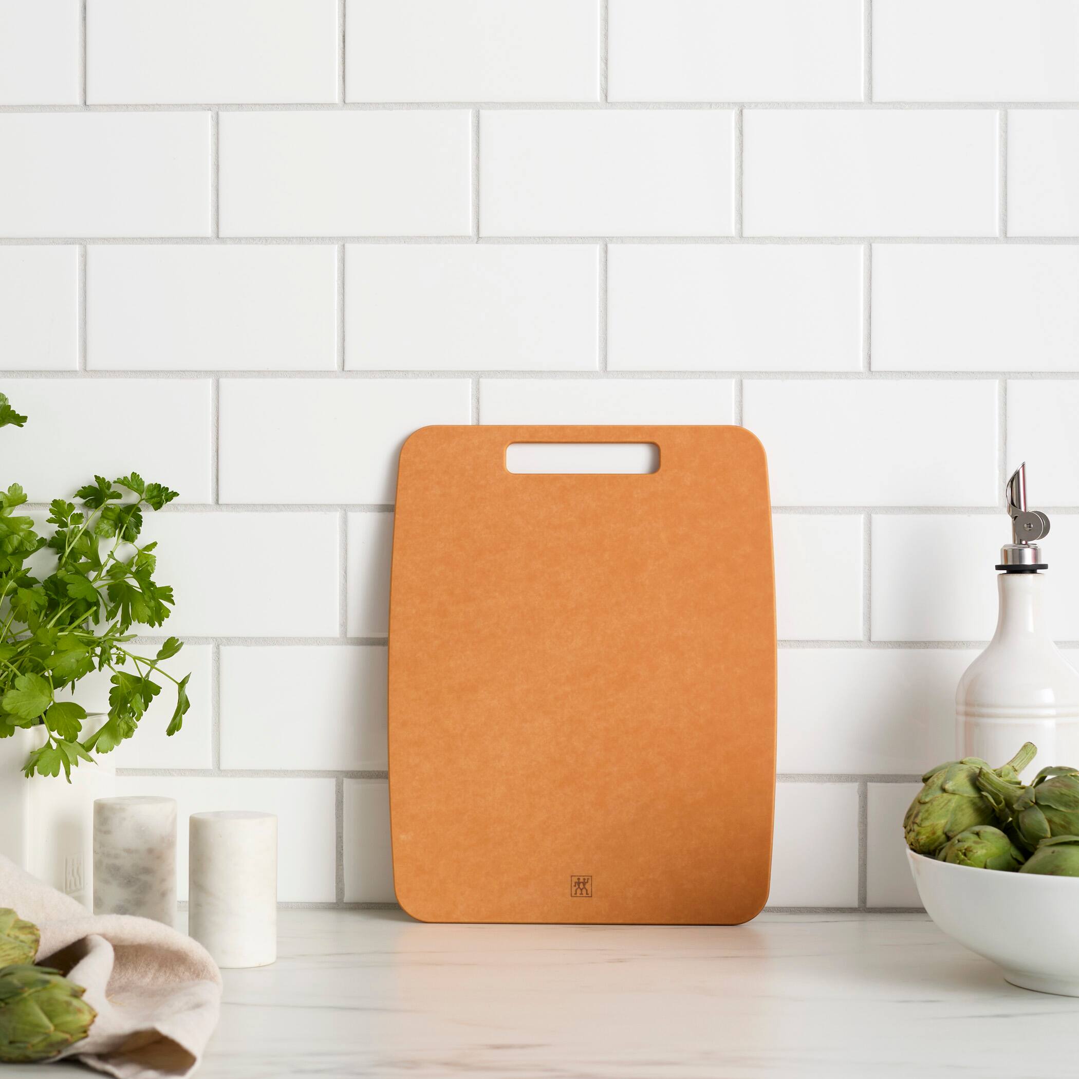 Alt View 3. ZWILLING - ZWILLING Plant Fiber 2-pc Cutting Board Set - Natural.