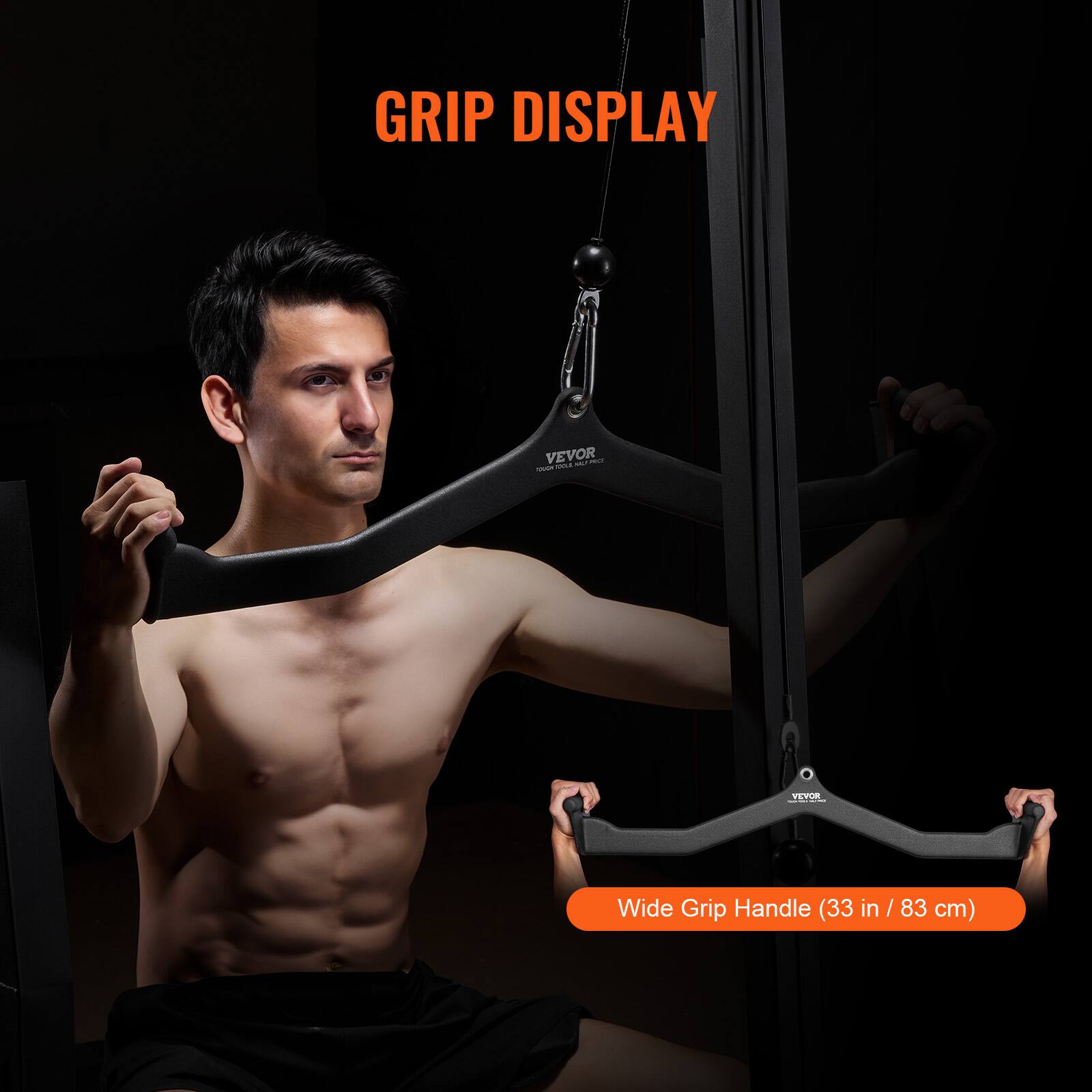 GRIP DISPLAY

Wide Grip Handle (33 in / 83 cm)