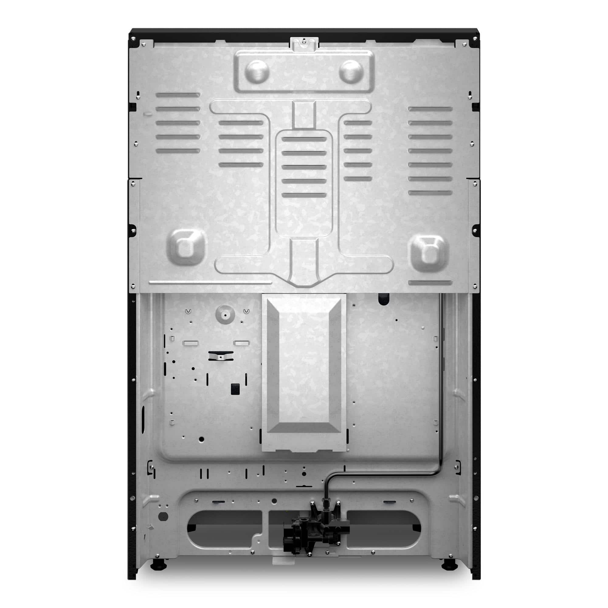 Alt View 12. Whirlpool - 5.0 Cu. Ft. Freestanding Single Gas Range with Air Fry and Air Baking - Black.