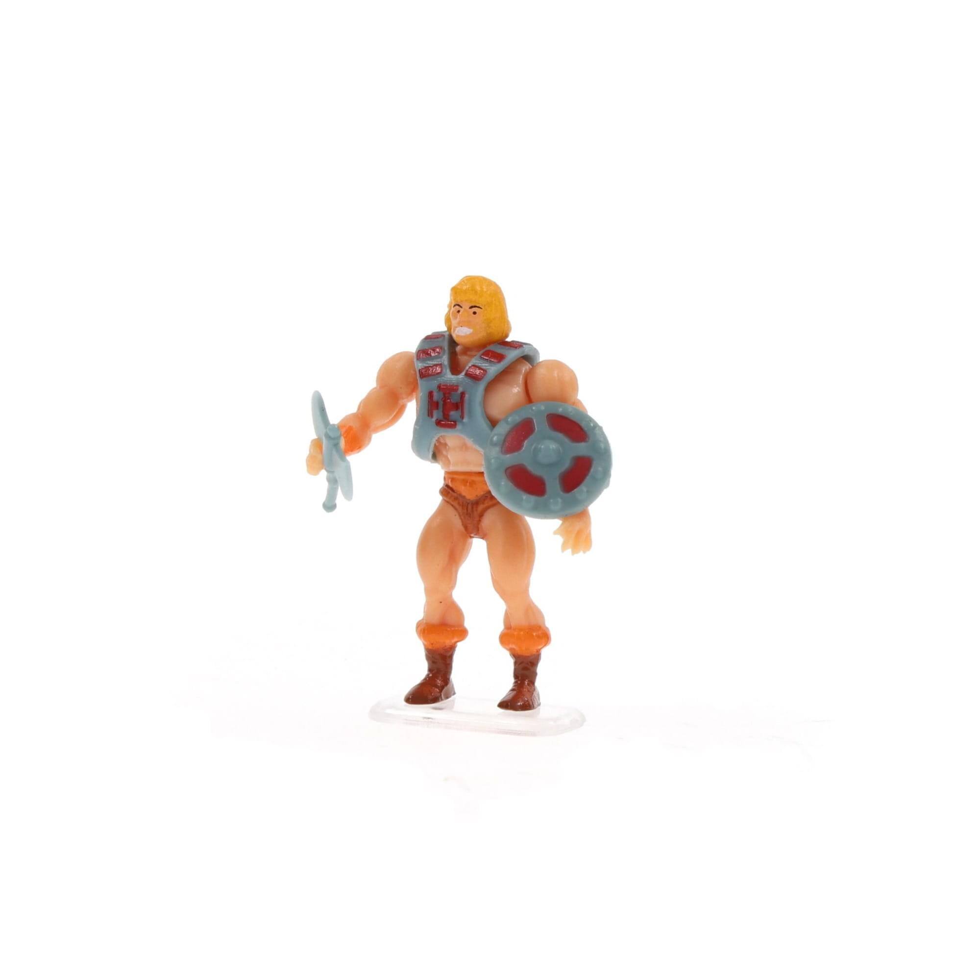 Alt View 3. Masters of the Universe - Masters of the Universe World's Smallest Microa Action Figure | He-Man - Red.