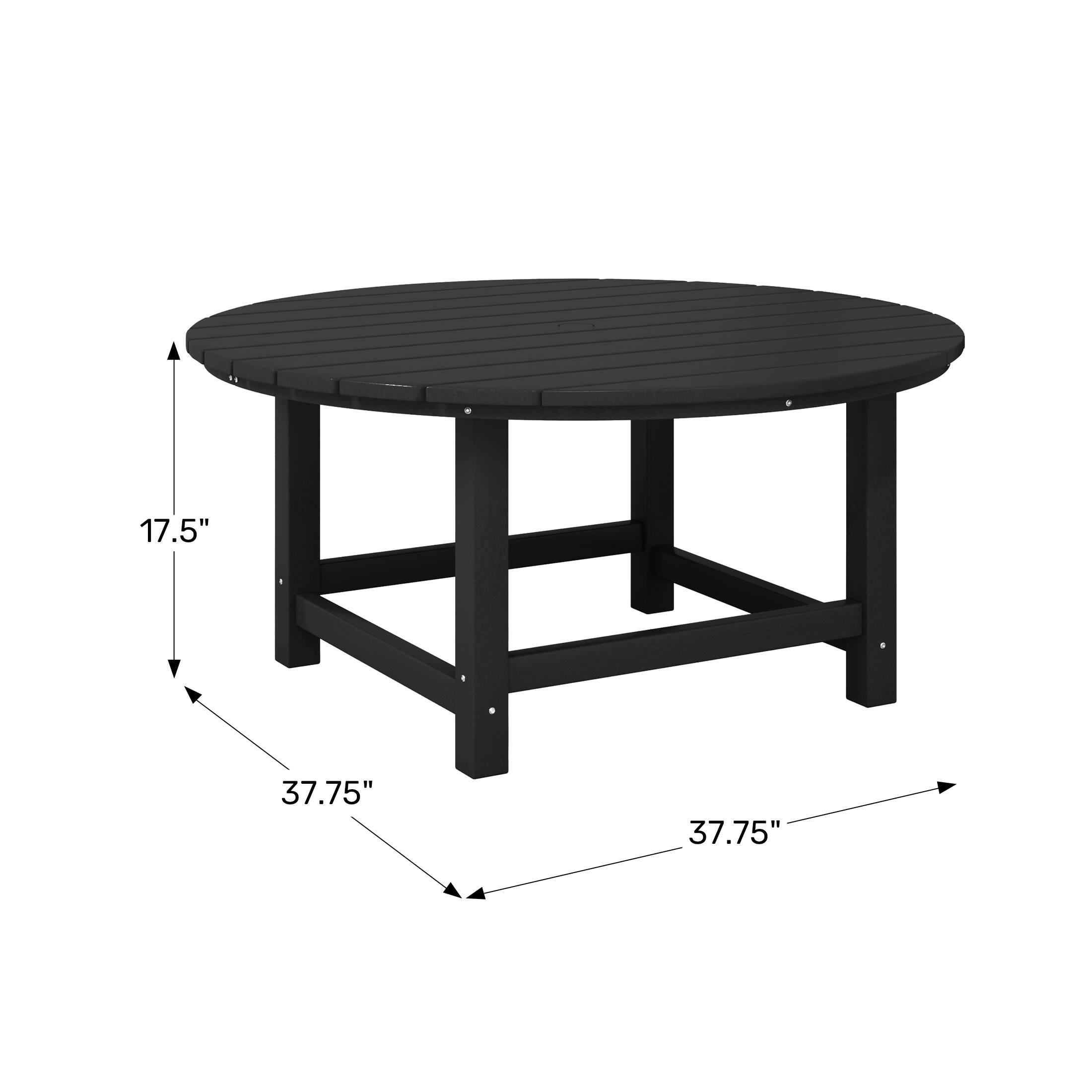 17.5" x 37.75" x 37.75"