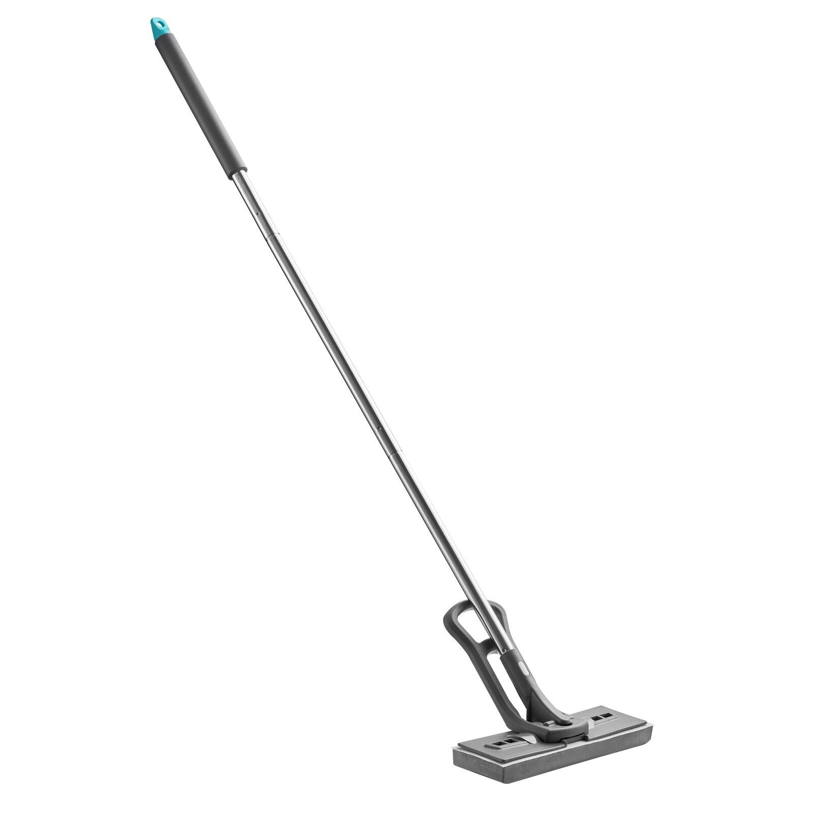 Alt View 9. Glintex - Sponge Mop with Replaceable PU Head, Easy Squeeze Design for Multi-Surface Floor Cleaning Tasks.