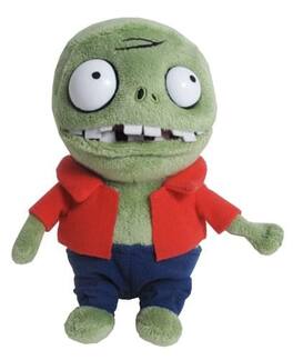 Jazwares - Plants Vs. Zombies 7" Plush: Imp Zombie - Red