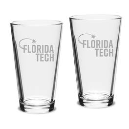 Jardine - Florida Tech Panthers 16oz. 2-Piece Classic Pub Glass Set - Multicolor