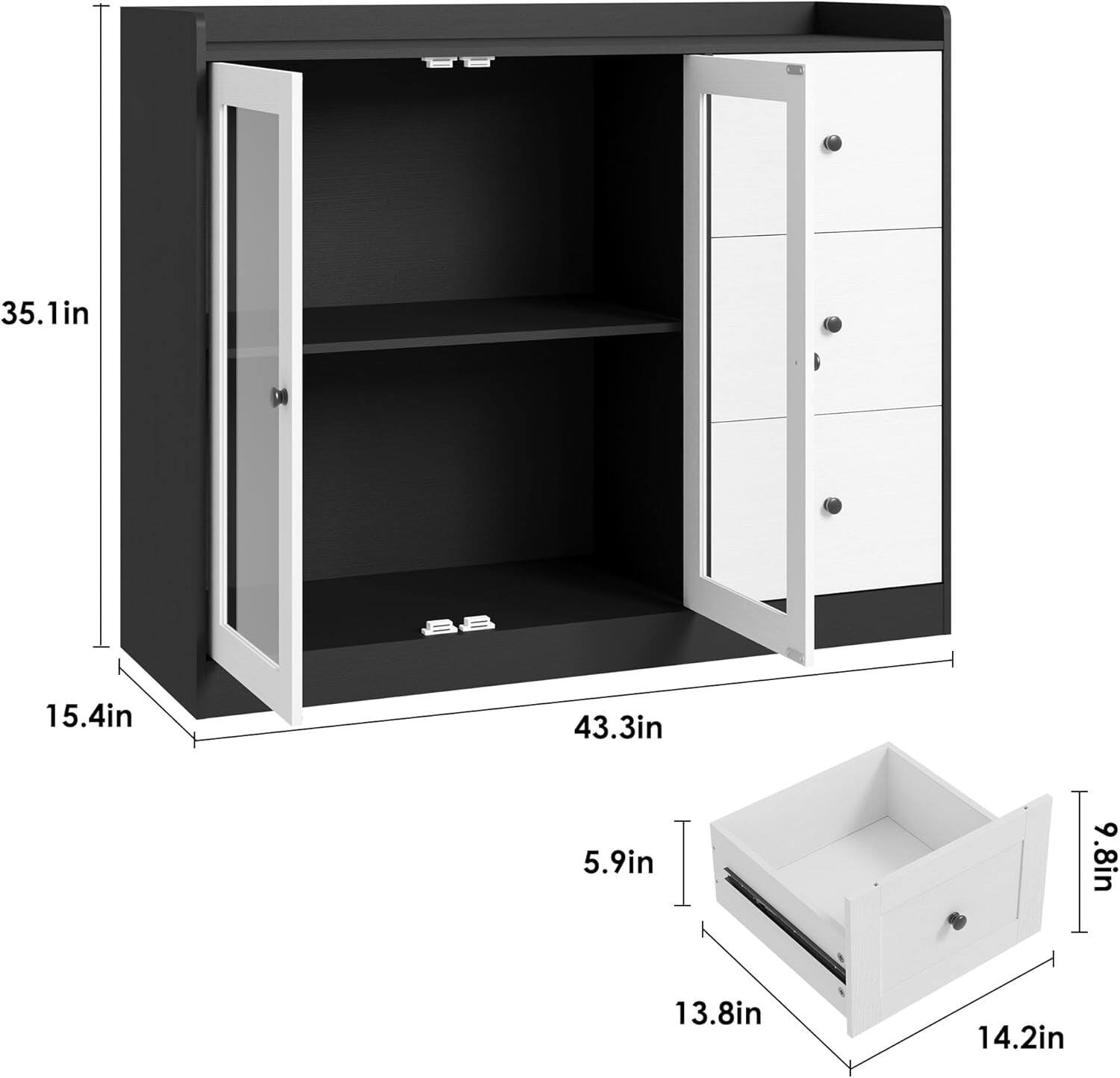 35.1in  
15.4in  
43.3in  
5.9in  
9.8in  
13.8in  
14.2in