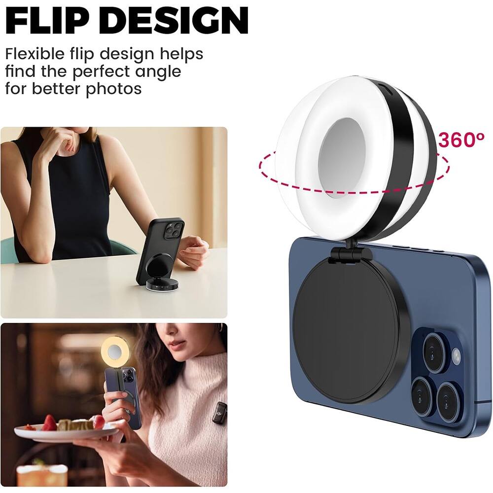 FLIP DESIGN

Flexible flip design helps find the perfect angle for better photos

360°