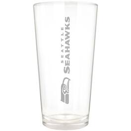 Great American Products - Seattle Seahawks Etched 16oz. Vertical Rally Cry Pint Glass - Multicolor