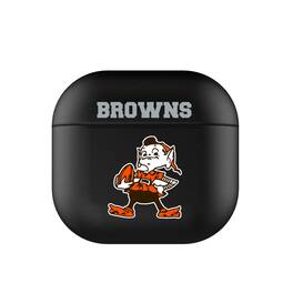 Keyscaper - Cleveland Browns Cleveland Browns Insignia AirPods 4th Generation Case Cover - No Size - Black