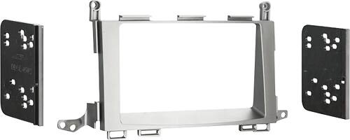 Angle. Metra - Dash Kit for Select 2009-2016 Toyota Venza DDIN - Gray.