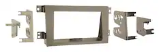 Front. Metra - Dash Kit for Select 2006-2008 Honda Ridgeline DDIN - Tan.