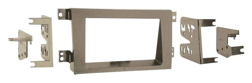 Front. Metra - Dash Kit for Select 2006-2008 Honda Ridgeline DDIN - Tan.