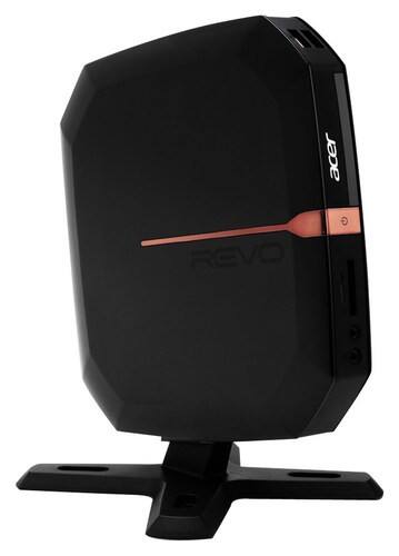 Front Standard. Acer - Revo L Series Desktop - 2GB Memory - 500GB Hard Drive.