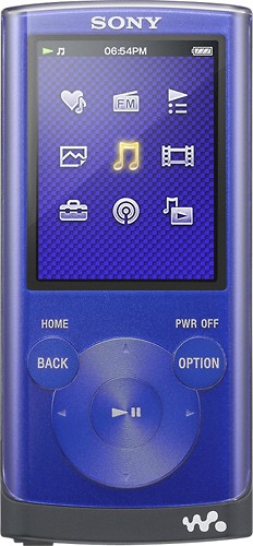  Sony - Walkman 4GB* MP3 Player with FM Radio - Blue