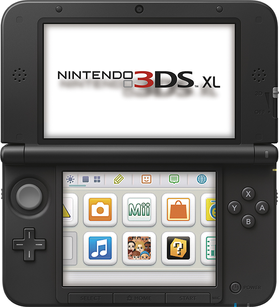 Best Buy: Nintendo 3DS XL Black SPRSKKAB
