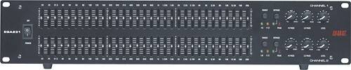 Front Standard. BBE Sound - Dual-Channel 31-Band Graphic Equalizer - Black.