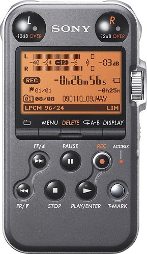 Best Buy: Sony Portable Digital Recorder PCMM10