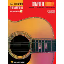 Hal Leonard - Guitar Method 2nd Edition Instructional Book and CDs - Multi