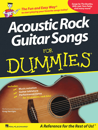Hal Leonard - Various Artists: Acoustic Rock Guitar Songs for Dummies Sheet Music - Multi