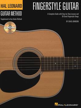 Hal Leonard - Fingerstyle Guitar Method Instructional Book and CD - Multi