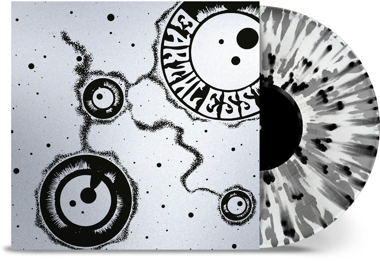 Earthless - Sonic Prayer - 20th Anniversary Edition - White Silver & Black Splatter  - VINYL LP